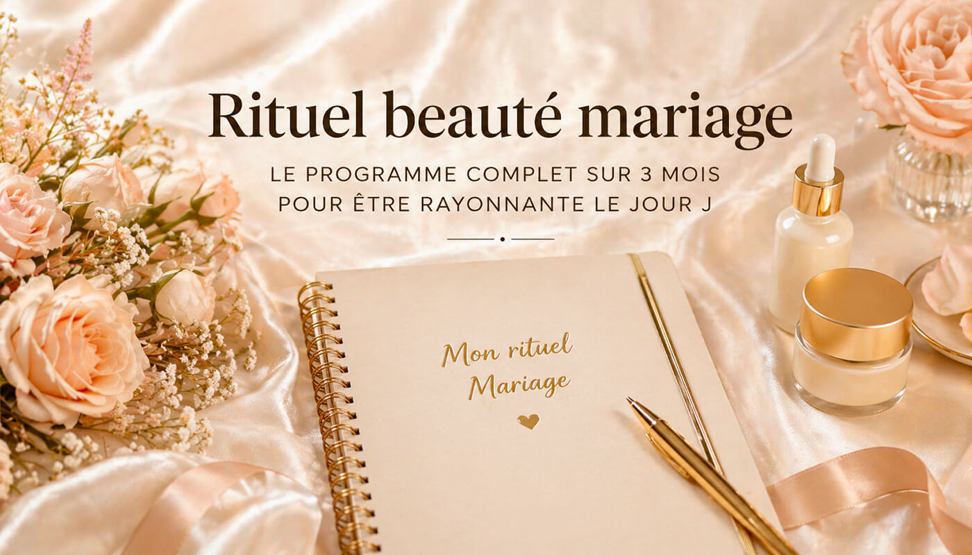 Rituel beauté mariage : le programme complet sur 3 mois pour être rayonnante le jour J